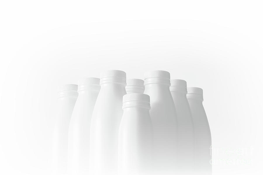 White Trash - recycled bottles artwork 0023 Photograph by Simon Bratt