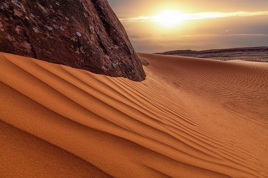 White Wash Sand Dunes Photograph by John Wilbur White Wash Sand Dunes Photograph by John Wilbur