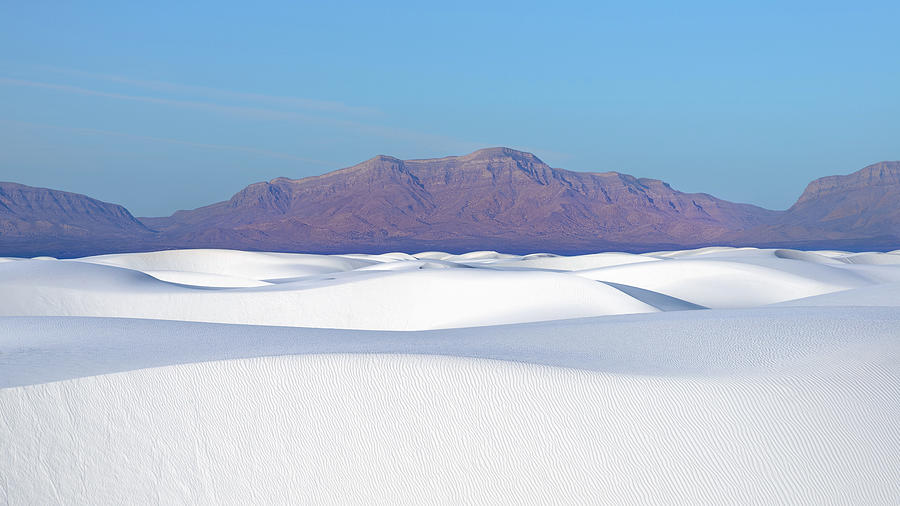 White Waves Rolling, White Sands Photograph by Alexander Kunz