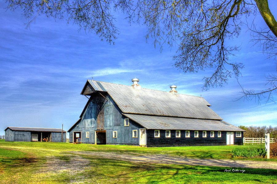 White Windows Historic Hopkinsville Kentucky Barn Art Photograph by Reid Callaway