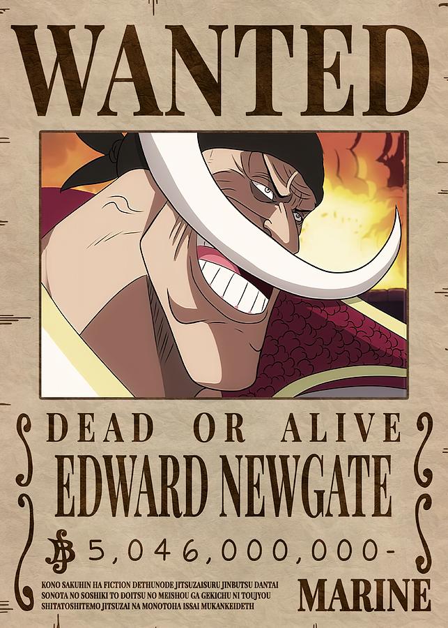 WhiteBeard Wanted Poster Digital Art by Lisa Garibaldi