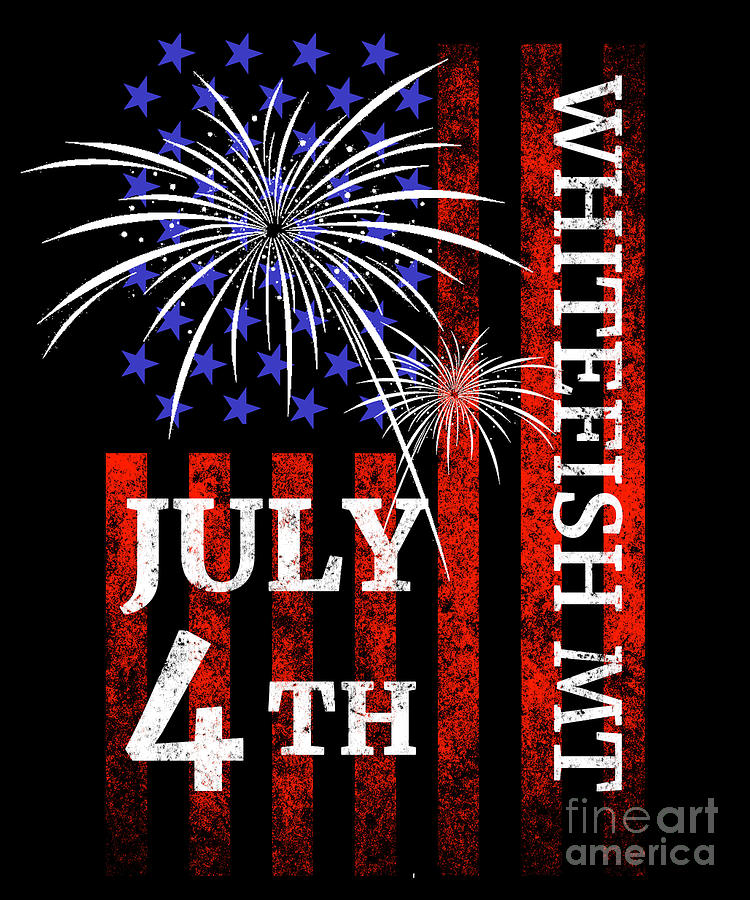 Whitefish MT 4th of July Independence Day Digital Art by Beth Scannell