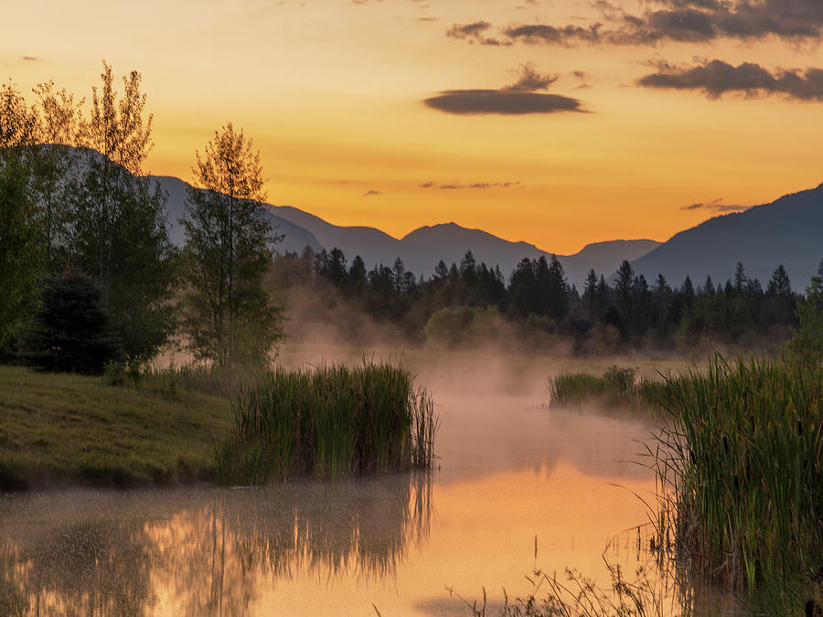 Whitefish Sunrise  Photograph by Jack Bell