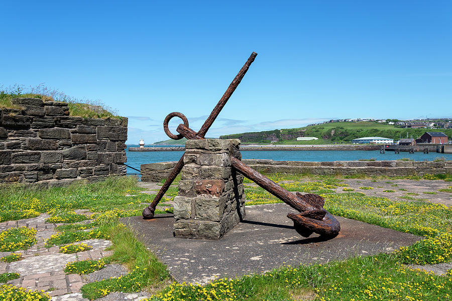 Whitehaven anchor Photograph by Steev Stamford