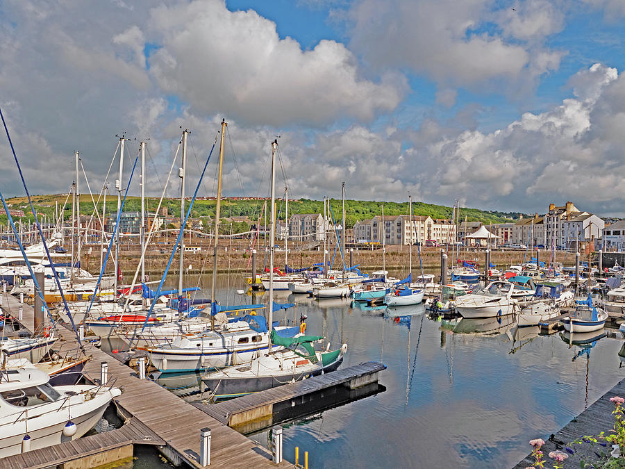 Whitehaven Marina Photograph by Chris Hyde - Fine Art America