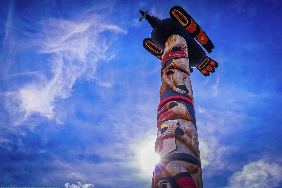 Whitehorse's Totem Pole Photograph by Diana Rothgeb - Fine Art America