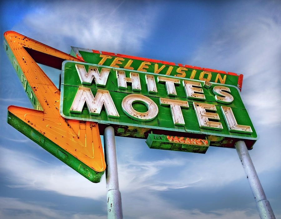 Whites Motel Mohave, California Photograph by Matthew Bamberg