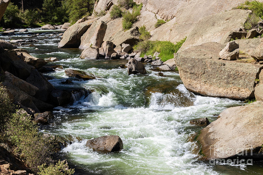 Whitewater Canyon of the South Platte River Photograph by Steven Krull