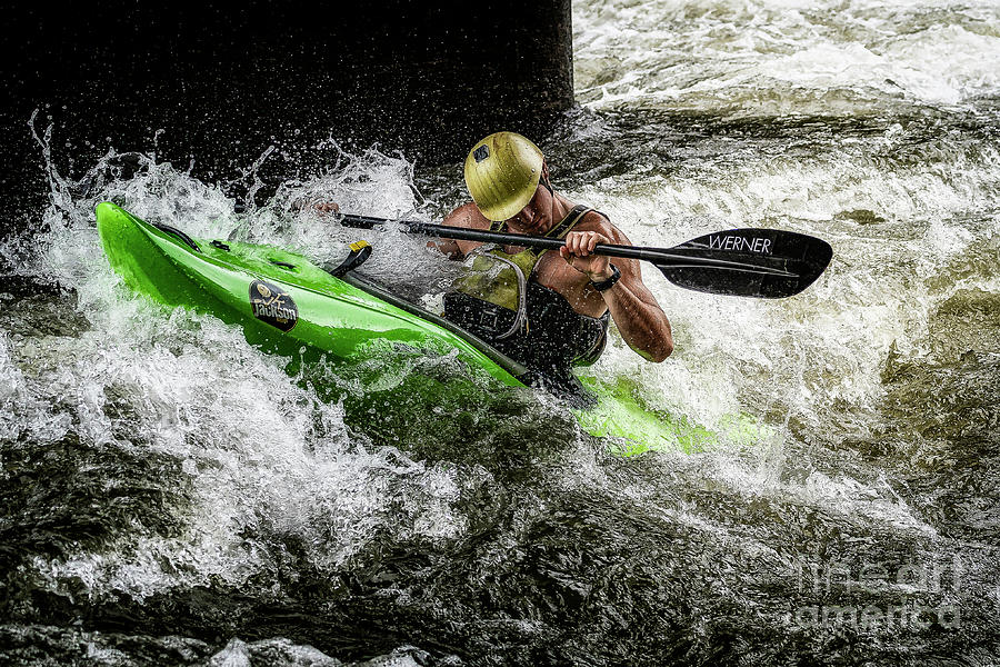 Whitewater Kayaking Photograph by Nick Zelinsky Jr