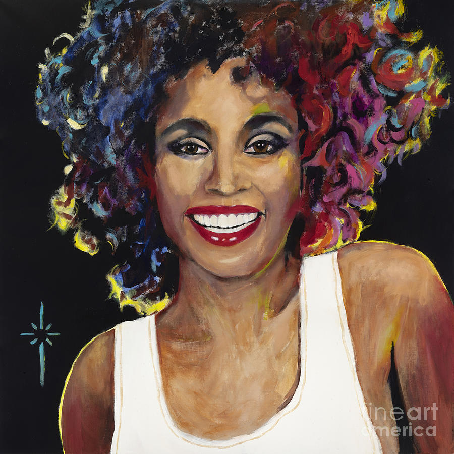 Whitney Painting by Jodie Marie Anne Richardson Traugott          aka jm-ART