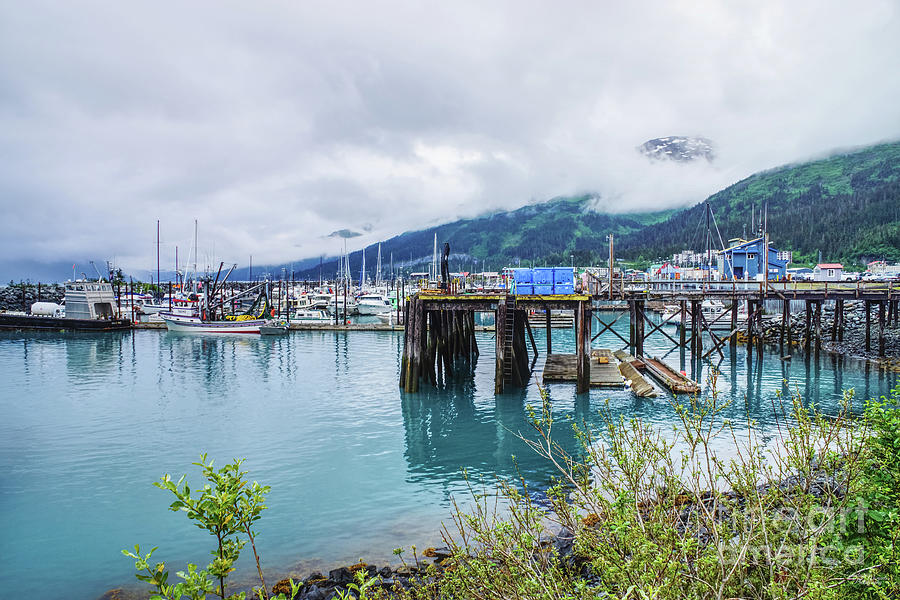Whittier Alaska Harbor Photograph by Jennifer White
