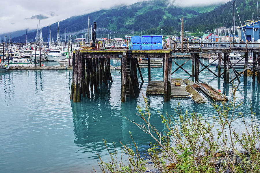 Whittier Alaska Ship Dock Photograph by Jennifer White