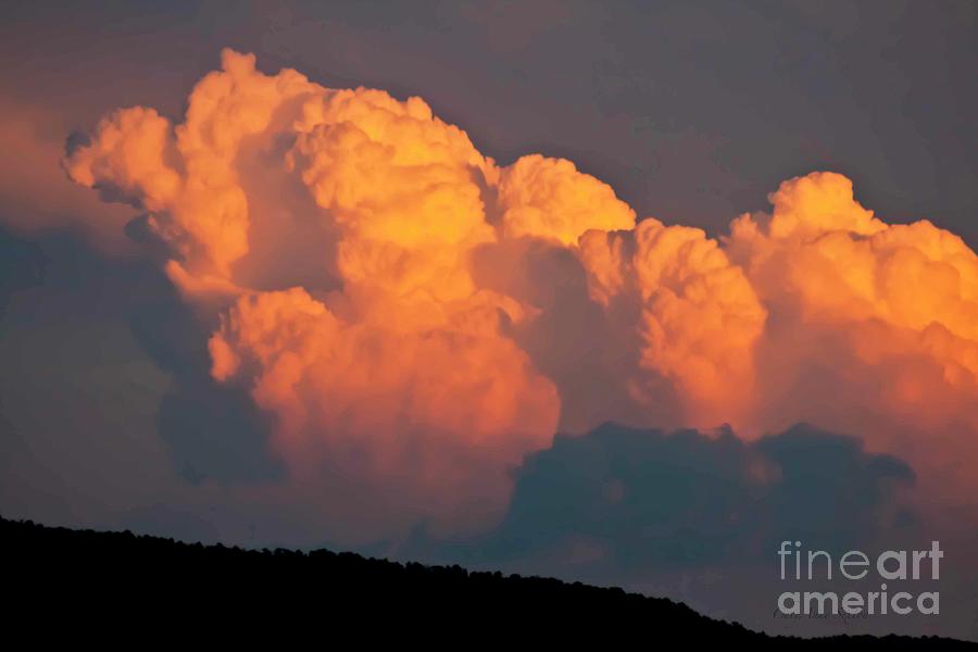 Who Doesnt Love Big Puffy Clouds By Cheyanne Sexton Photograph