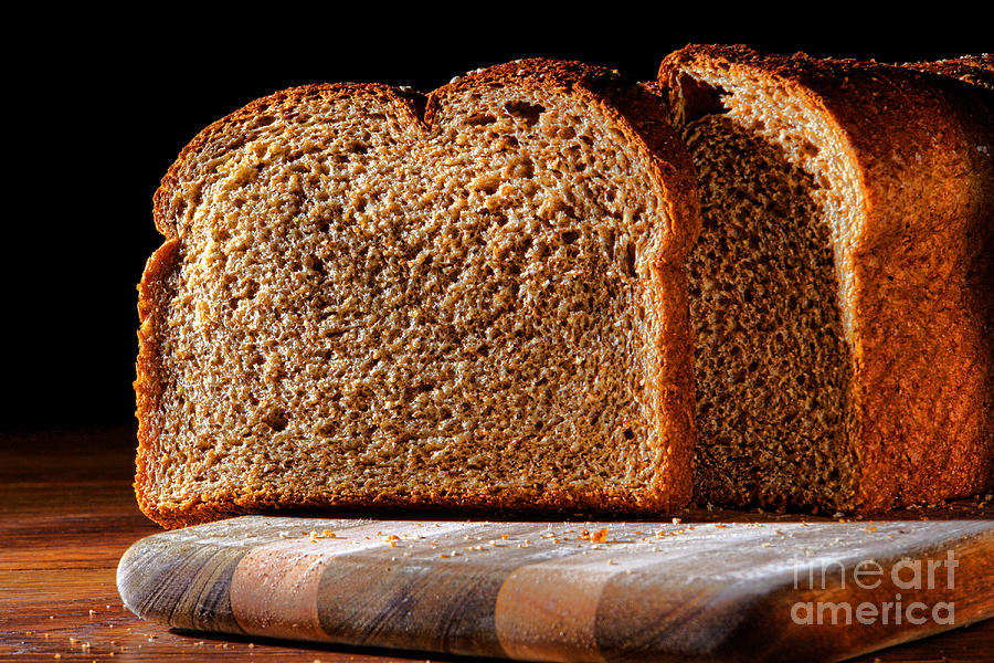 Whole Wheat Bread Photograph by Olivier Le Queinec