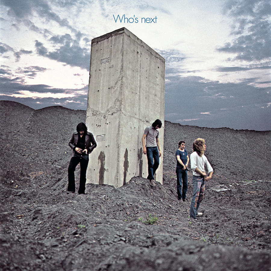 The Who Photograph - Whos Next by The Who by Pris Framed The Who Photograph - Whos Next by The Who by Pris Framed