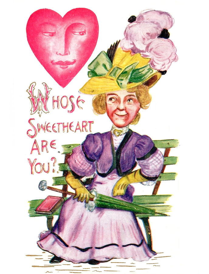 Whose sweetheart are you Digital Art by Long Shot
