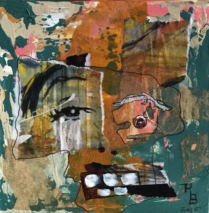 Why So Sad? Mixed Media by Renee Buchanan - Fine Art America