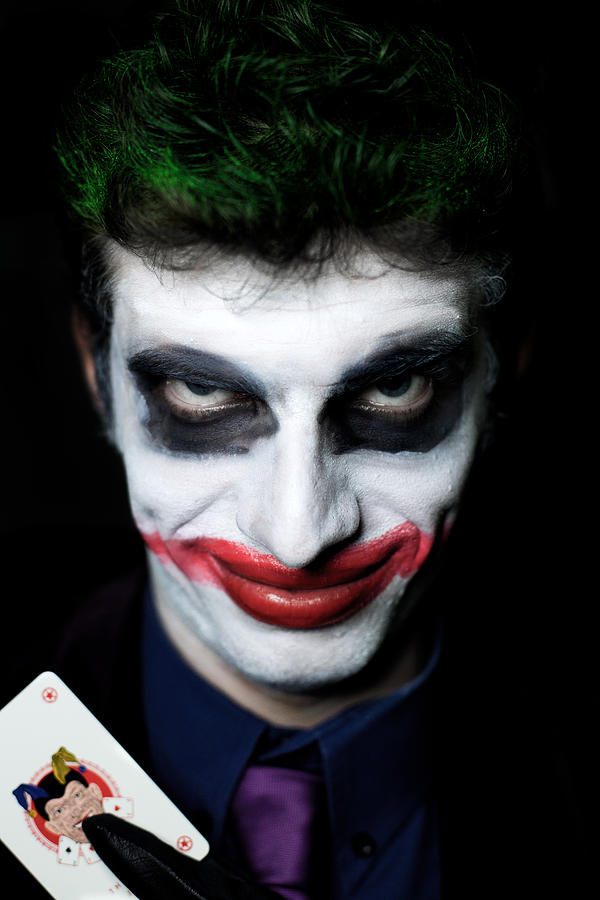Why so serious? Photograph by Manfredi Caracausi