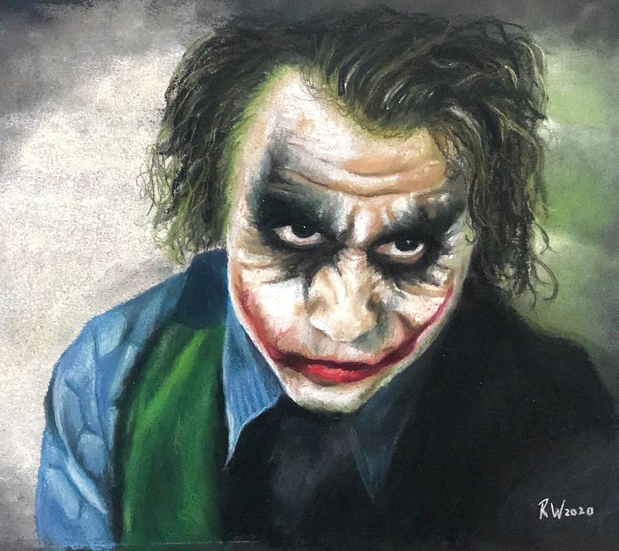 Why So Serious? Drawing by Rachel Williams