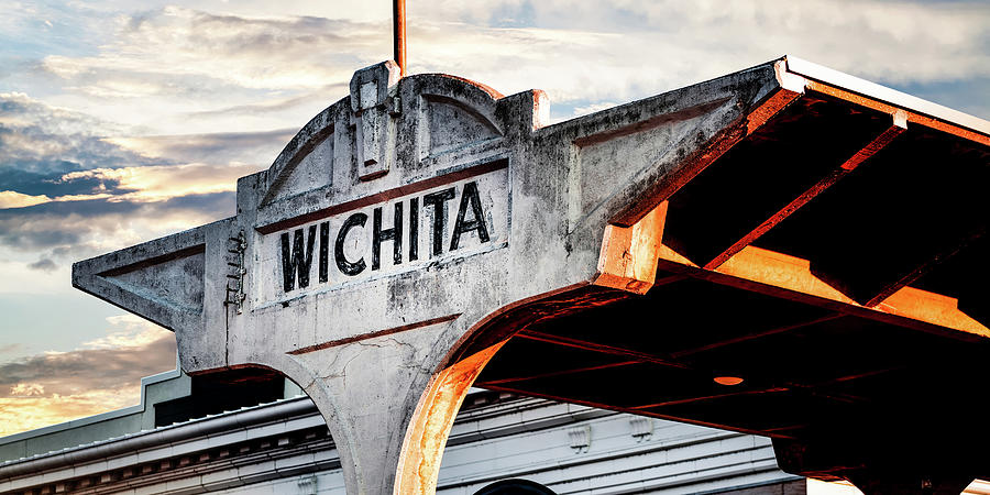 Wichita Kansas Union Station Architectural Panorama Photograph by Gregory Ballos