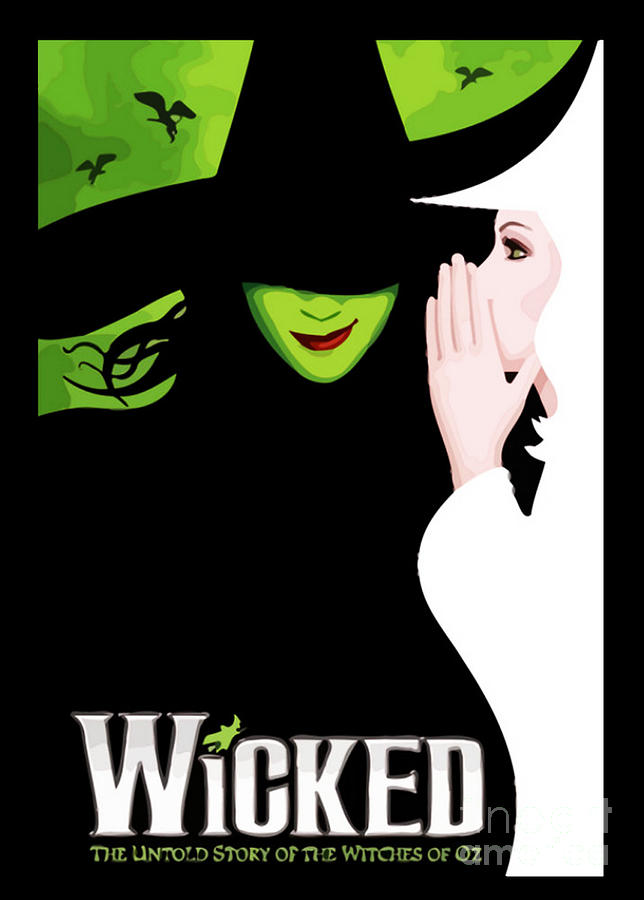 Custom Wicked Broadway Musical About Wizard Of Oz T-shirt By Romeo And  Juliet - Artistshot