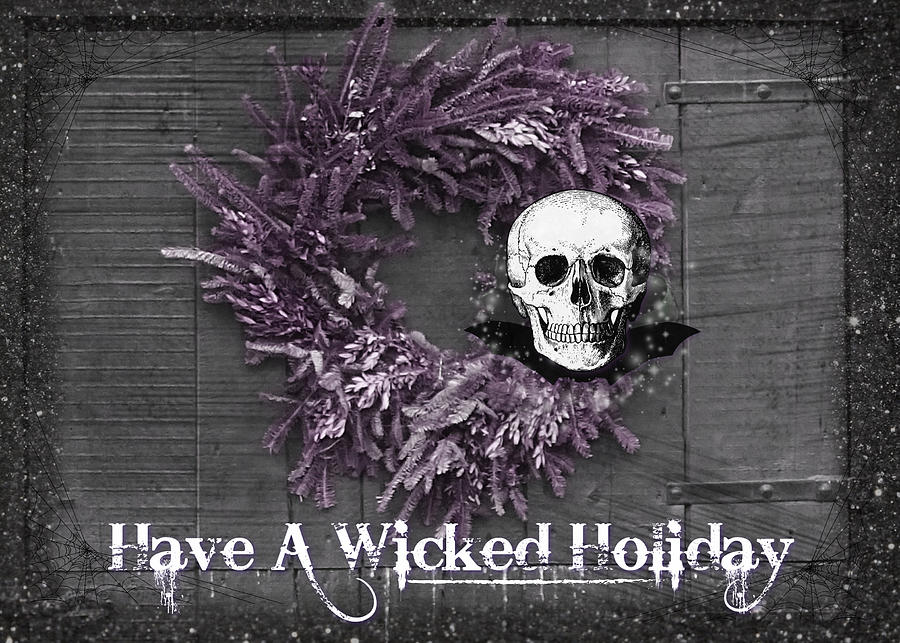 Wicked Holiday Photograph by Dark Whimsy