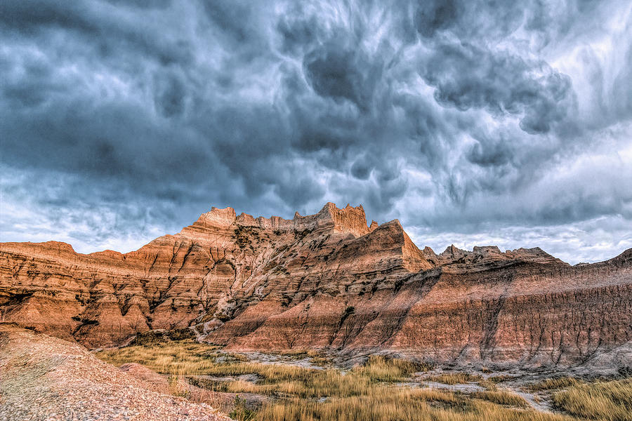 Wicked Weather Badlands Photograph by Sheen Watkins
