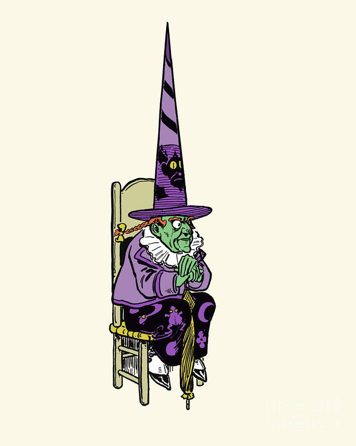 Halloween Digital Art - Wicked Witch of the West by Madame Memento