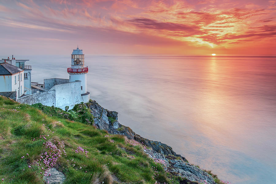 Wicklow Head Lighthouse, Co Wicklow Photograph by Adrian Hendroff