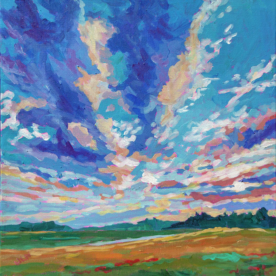 Impressionism Painting - Wide Open by Heather Nagy