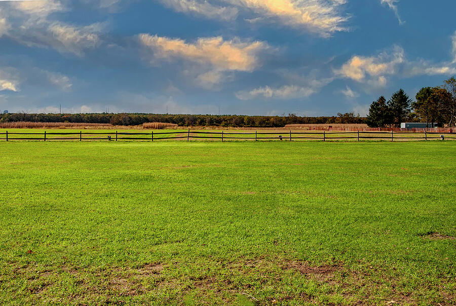 Space Photograph - Wide Open Pasture by Cathy Kovarik