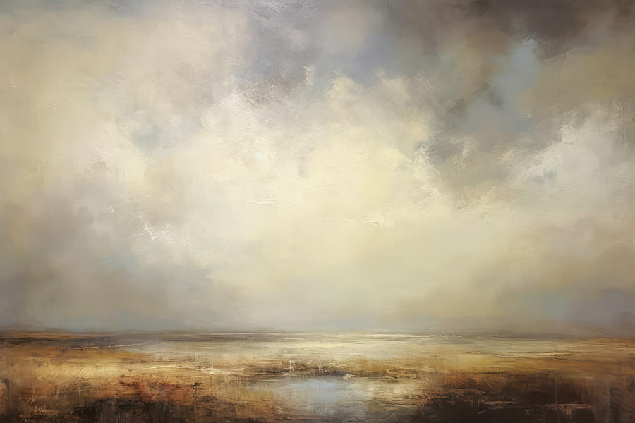 Wide Open Spaces A Moment To Reflect Painting by Jai Johnson