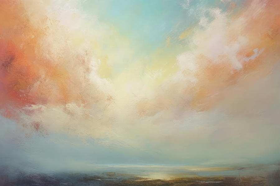 Wide Open Spaces Return To The Sea 1 Painting by Jai Johnson