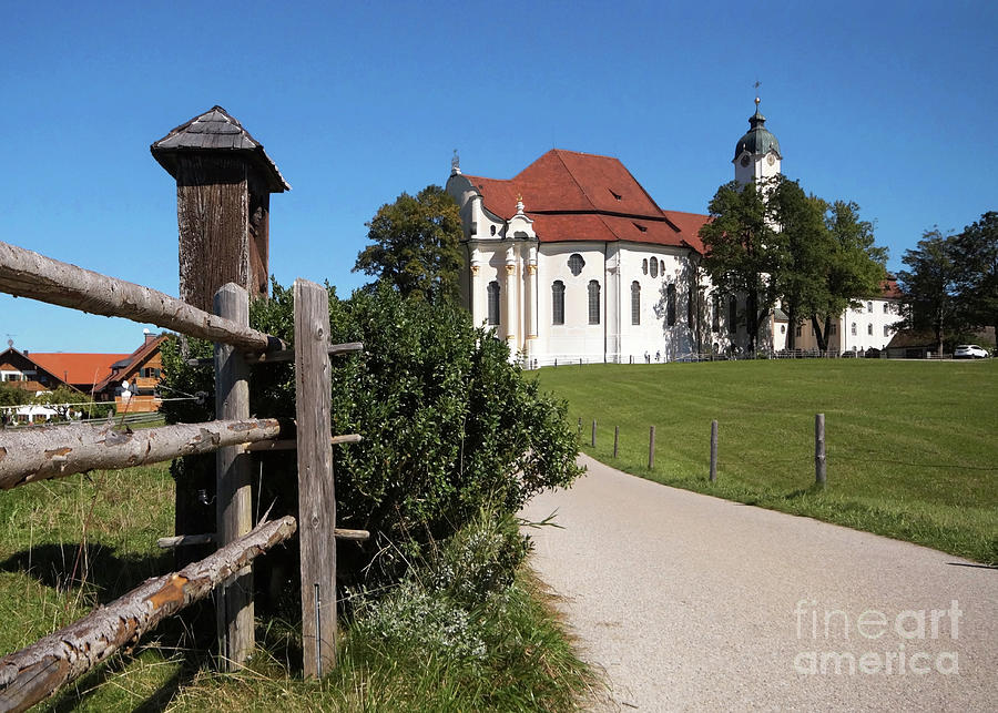 Wies Pilgrimage Church Bavaria 4 Photograph by Rudi Prott - Fine Art ...