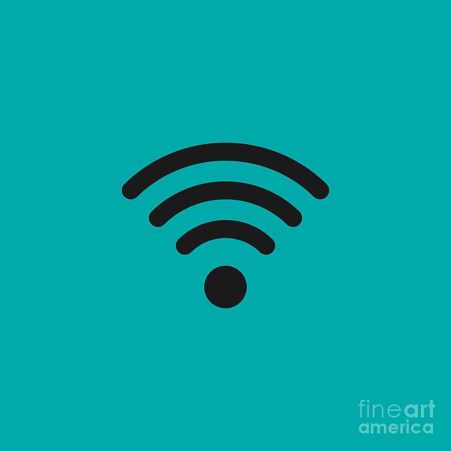 Wifi Symbol Vector Digital Art
