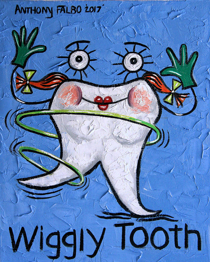 Wiggly Tooth Painting