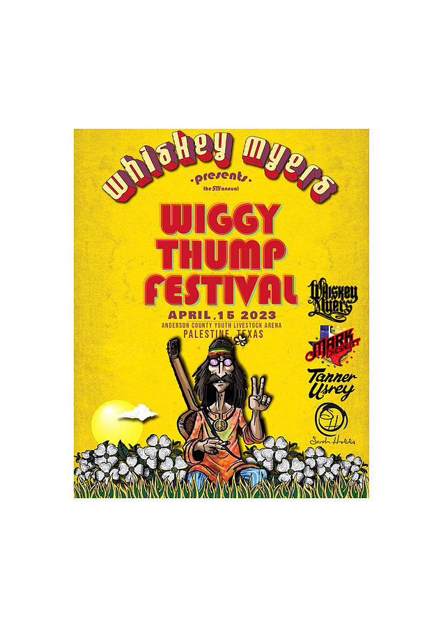 Wiggy Thump Festival April 2023 Sk78 Digital Art by Sarah Kusuma Fine