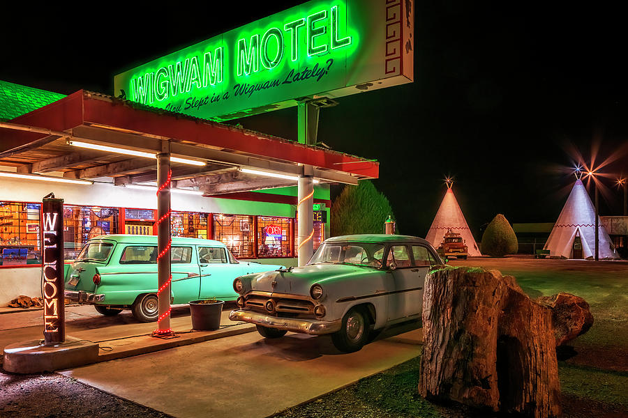 Wigwam Motel - Route 66 - Holbrook Photograph by Susan Rissi Tregoning