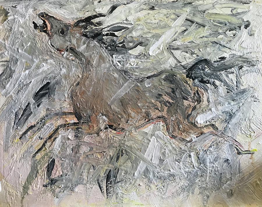 Wild And Free Painting by Elizabeth Parashis