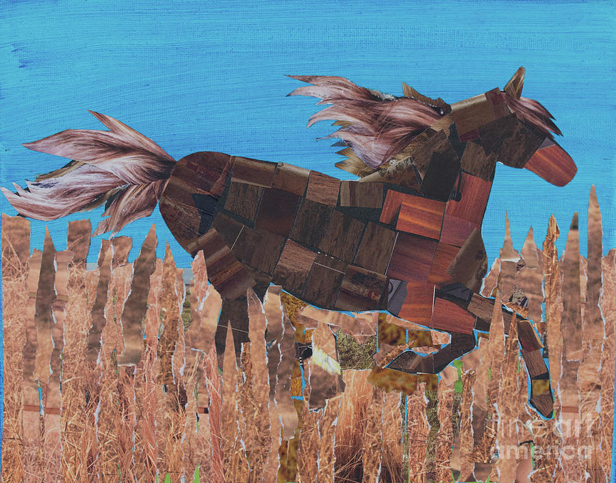 Wild and Free Mixed Media by Norma Appleton