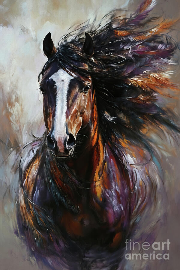 Wild Arabian 2 Photograph by Tina LeCour Wild Arabian 2 Photograph by Tina LeCour