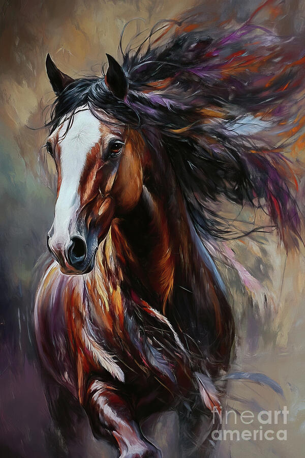 Wild Arabian 3 Photograph by Tina LeCour Wild Arabian 3 Photograph by Tina LeCour