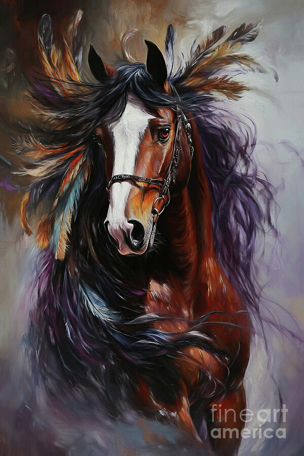 Wild Arabian Photograph by Tina LeCour Wild Arabian Photograph by Tina LeCour