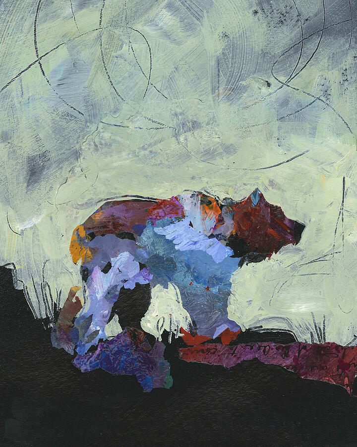 Wild Bear Painting by Shelli Walters