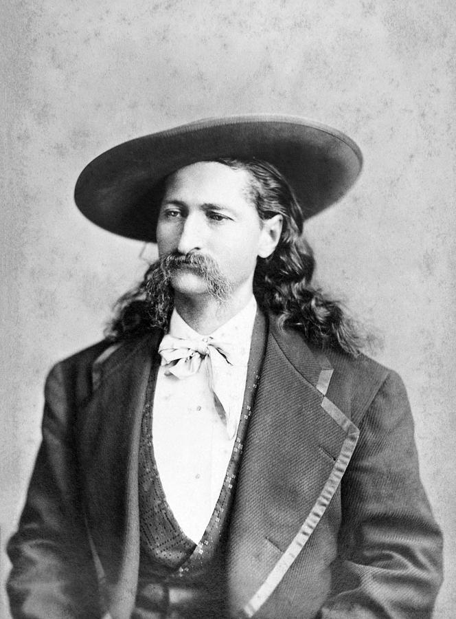 Wild Bill Hickok Portrait  Photograph by War Is Hell Store