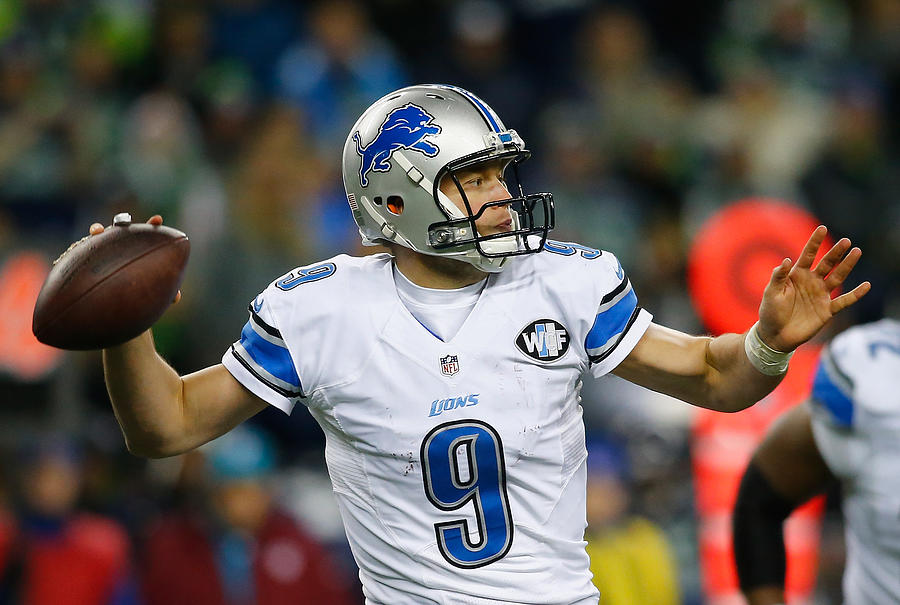 Wild Card Round - Detroit Lions v Seattle Seahawks Photograph by Jonathan Ferrey