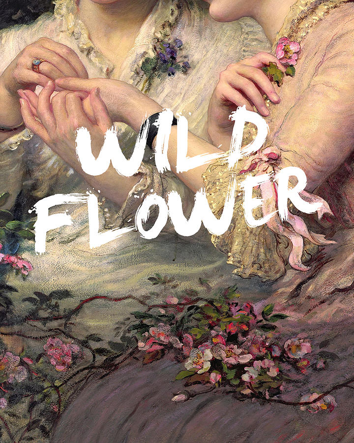 WILD FLOWER Print Digital Art by Georgia Clare