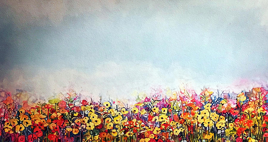Wild Flowers 2 Painting by Grant Nixon