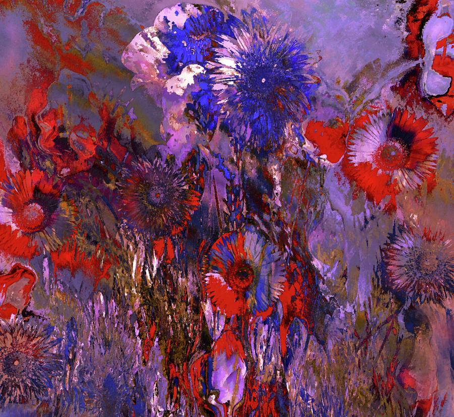 Wild Flowers Bliss Painting by Natalie Holland