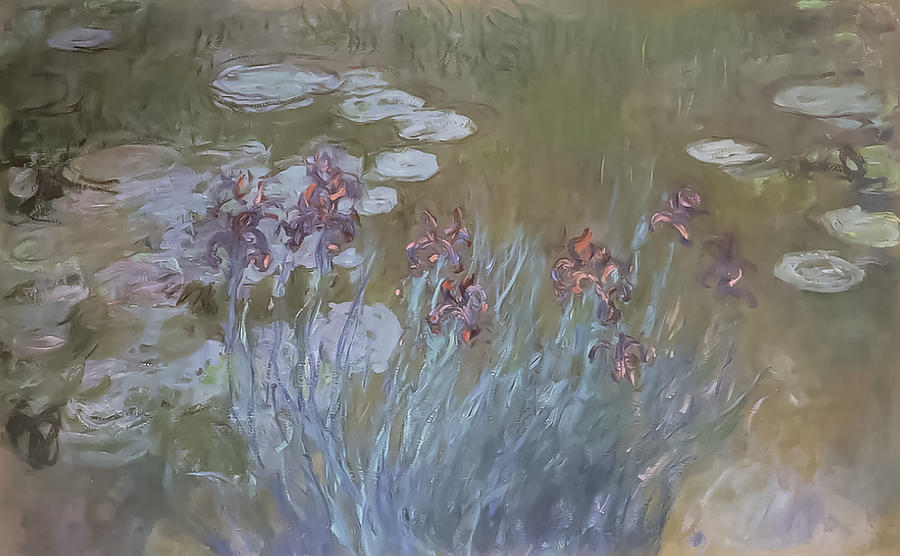 Wild Flowers By Claude Monet Painting